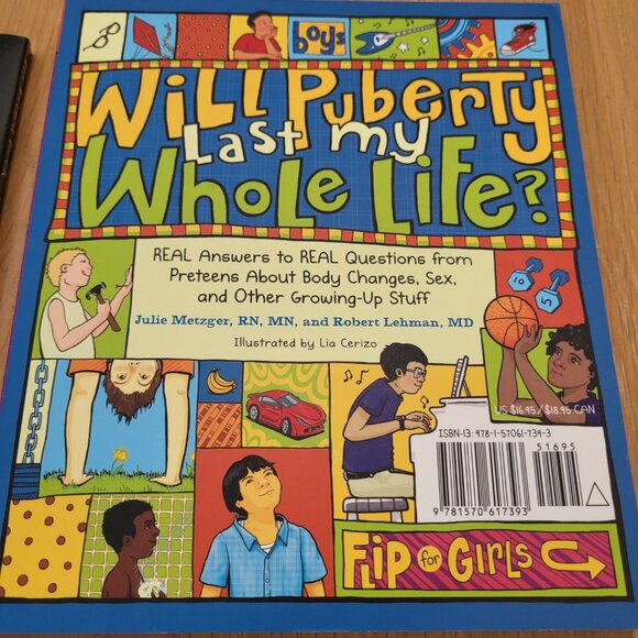 The Period Book and Will Puberty Last My Whole Life Books - Set of TWO (2) Books - Picture 5 of 8